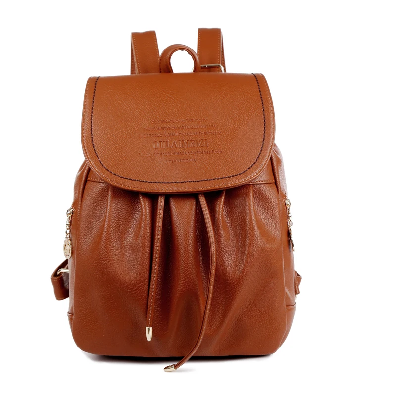 cheap leather backpack