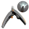 Pet Nail Clippers Professional Nail Trimmer Grooming Tool with Illuminated LED Light 5X Magnification