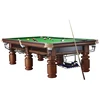 Professional 9ft 10ft 12ft Chinese 8 Ball Snooker Pool Table With Auto Ball Return System