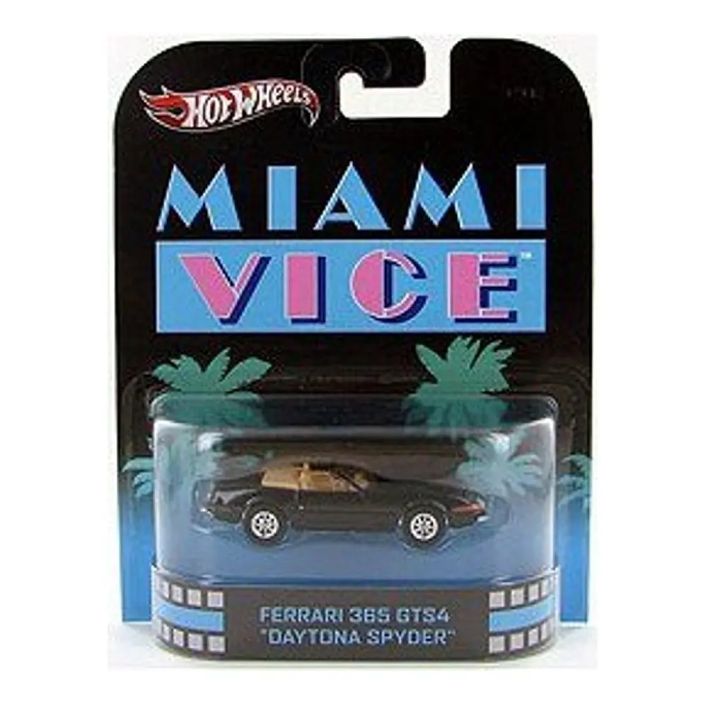 DAYTONA SPYDER FERRARI 365 GTS4 * MIAMI VICE * Hot Wheels 2012 Retro Series...