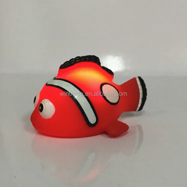 Finding Nemo Toy Led Flashing Clown Fish Floating Bath Toy - Buy 