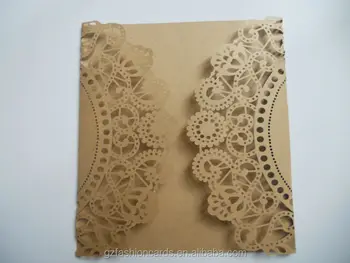 rustic gate fold laser cut wedding invitations buy laser cut