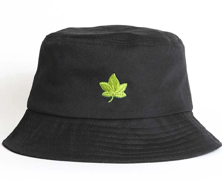 2018 White Custom Print Bucket Hat With Embroidery Logo Buy White