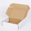 cheap packaging factory supplies cardboard shipping boxes matte black white custom printed hair product corrugated postage boxes