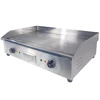 Table Top Flat + Grooved Electric Stainless Steel Griddle Flat Plate