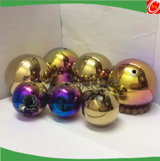 decorative metal stair railing ball/color fencing ball carrier
