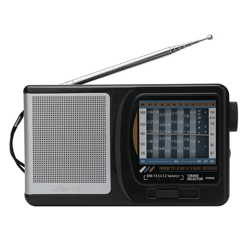 High Quality Reception Desktop Radio Indoor Multiband Shortwave Radio