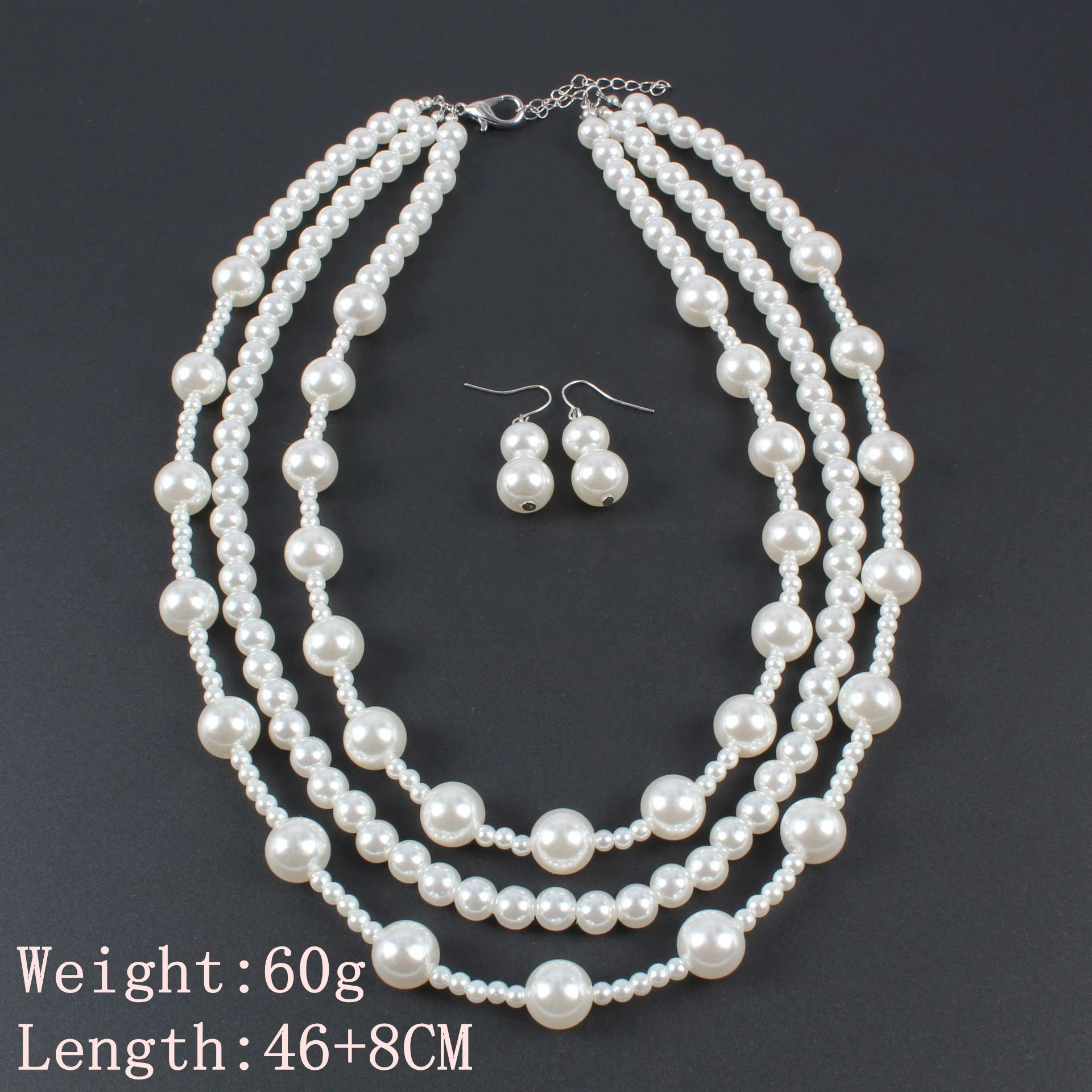 卸売メーカー手作りビーズネックレスデザイン模造真珠ネックレスデザイン Buy 真珠のネックレス 真珠のネックレスのデザイン ビーズネックレスデザイン Product On Alibaba Com