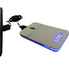 Hot sale USB wired Ultra thin optical mouse with customized logo LED light