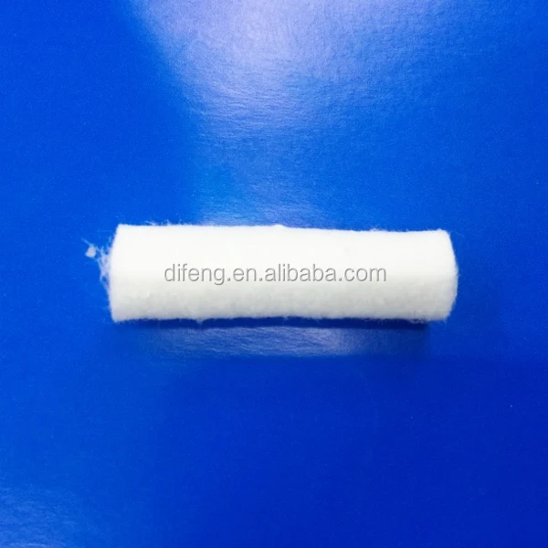 100% cotton fabric steril dental cotton roll for teeth whitening
