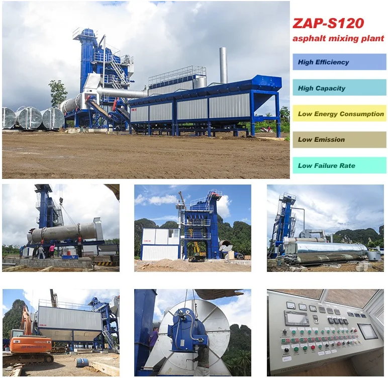 Zoomline 120tph / 160tph Batch Asphalt Mixing Plant Buy Asphalt