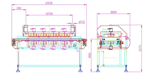 Factory price new design Reflow oven for pick and place machine Assembly Line