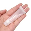 Cosmetic empty plastic lip gloss squeeze tube container