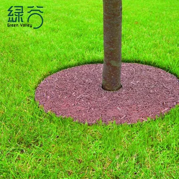 6 Gummimulch-Ringe Als Unkrautbarriere – 30,5 Cm Durchmesser, 1,5 Cm Dick, Schutz Für Baumwurzeln, Wasserdurchlässig