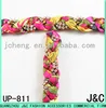 2016 The most popular Weave Colorful Rhinestone Floral Print uppers