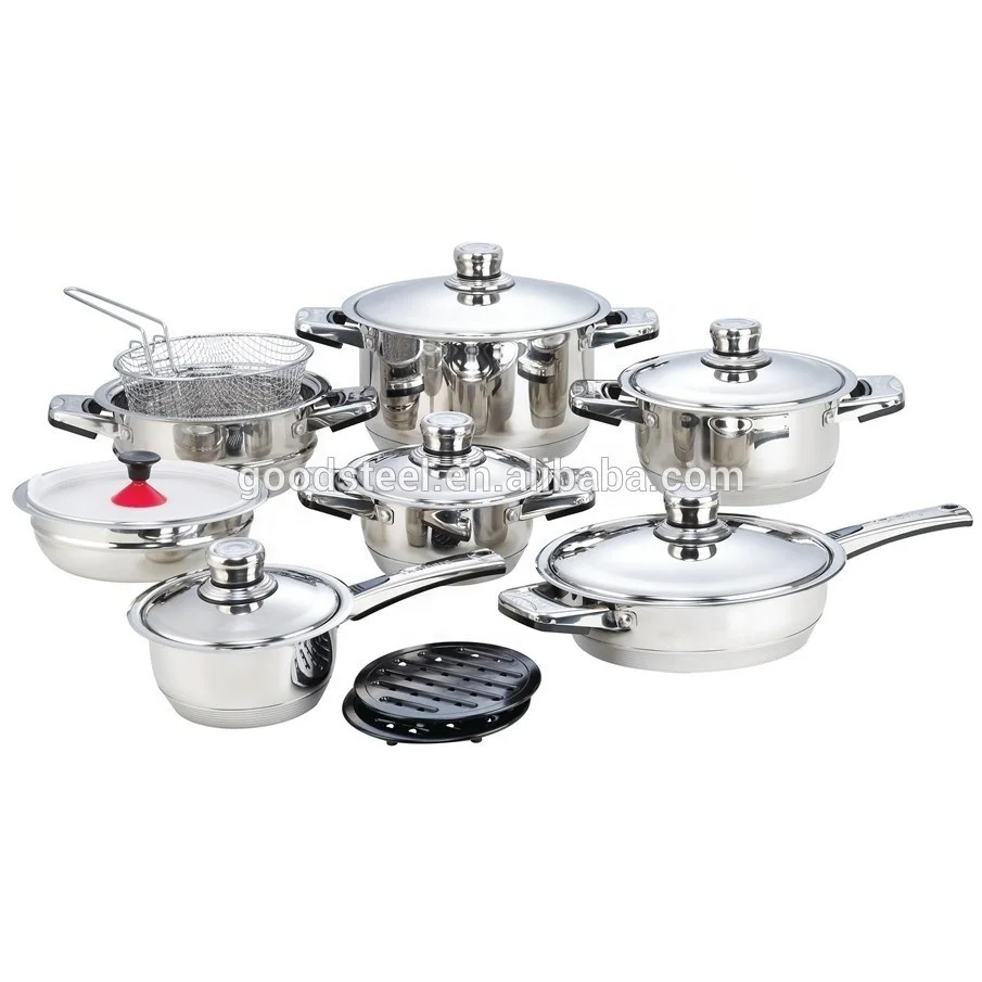 Msf-3663 18pcs Stainless Steel Cookware Set Popular In South Africa ...