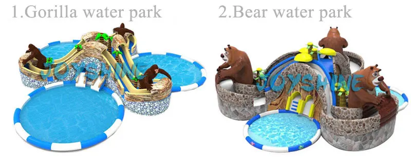 Backyard Water Play Amusement Playground Commercial Water Parks Slide Pool Equipment Kids Adult Outdoor Inflatable Water Park