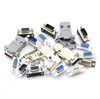 DB9 female head male head RS232 socket 9 needle core serial connector interface welding plate welding wire type metal shell DR9