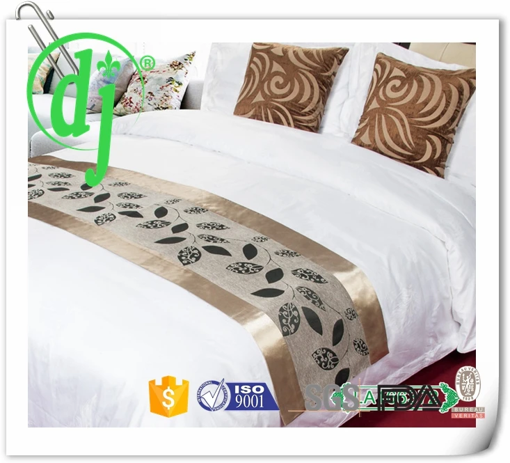 Hotel Room Bed Linen 100 Cotton 400t Jacquard Bedding Green