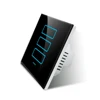 Zigbee Smart Switch 1/2/3 gang Light Switch with big touch button 16 Backlight colors.