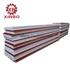 Insulated Composite EPS polystyrene Mineral wool color plate sandwich panel press forming machinery