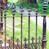 wrought iron decorative elementals for fence cast corner bracket spiral staircase dimensions