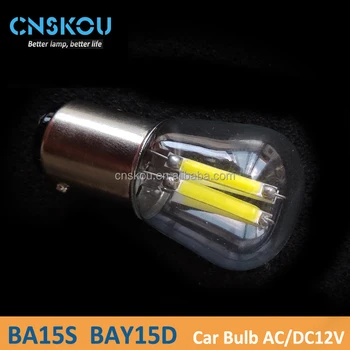 Cnskou Whole Led Bulb 2w S25 Filament 12v Lights Car 2w S25 Led Filament 12v Lights Car