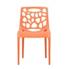 plastic restaurant dining chair stackable