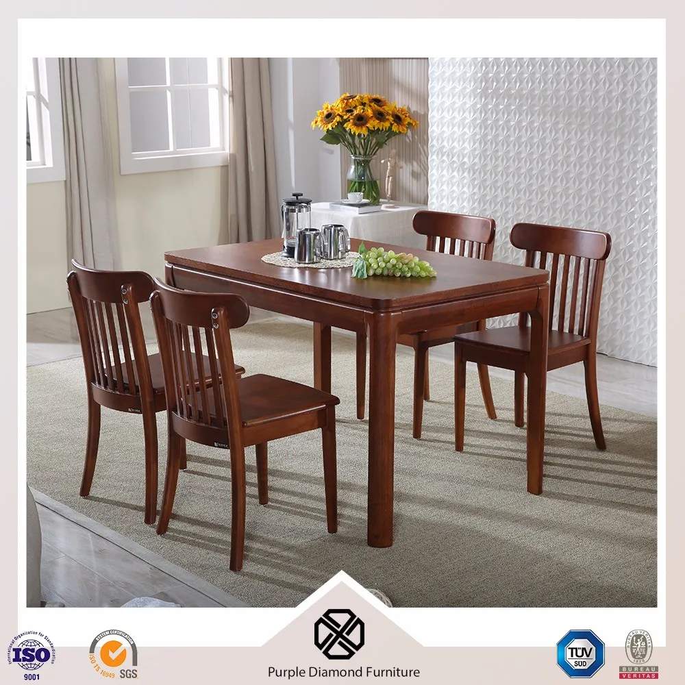 Moderne stijl houten eettafel meubels eetkamer tafel walnoot ...