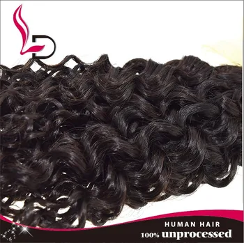 Amazing Hair Weave Brand Lidu 7a Cheap Raw Brazilian Curly Human