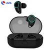 Amazon Hot Selling Noise Cancelling TWS True Wireless Stereo in-ear Earbuds IPX5 Waterproof Sport BT earphone with Charging Box
