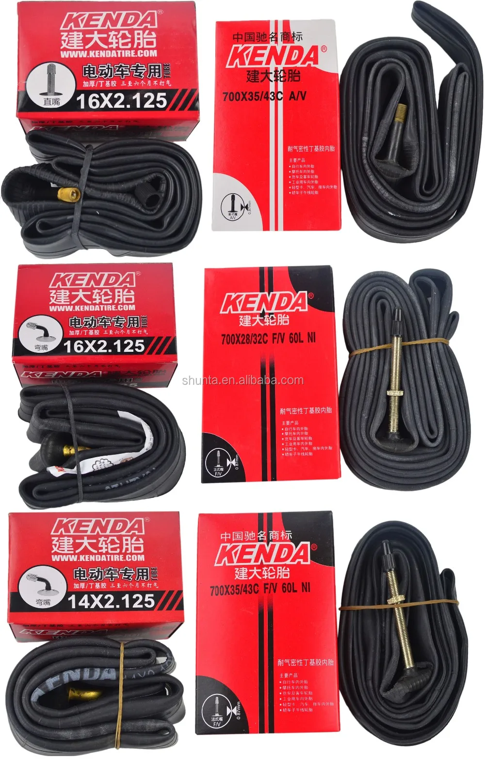 Wholesale Made In China Kenda Bicycle Inner Tire Tube 26x2.125 Buy