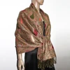 High quality spring winter fashion stole with big paisley pattern