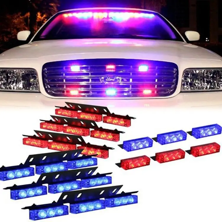 Law Enforcement Vehicles Police Warning Lights 216w Led Light Bars For