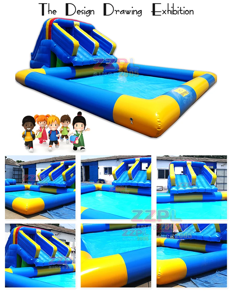 magic time inflatable water slide