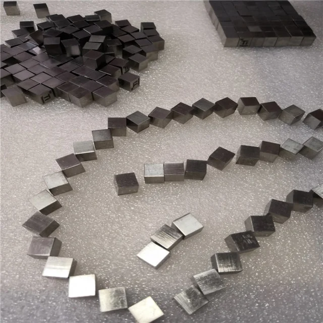 Best Selling Pure Tungsten Cube Wnife Tungsten Alloy Metal Cubes