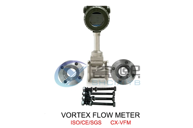 Insertion type vortex flowmeter