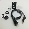 USB Mount Cable Waterproof Car Dashboard Flush Mount Installation Usb 2.0 panel cable