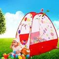 1Pcs Large Portable Children Indoor Outdoor Garden Playhouse Kids Playing Tent Ocean Ball Play Tent House
