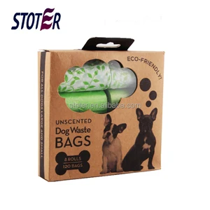 Environmental Protection Biodegradable Corn Starch Dog Waste Bags