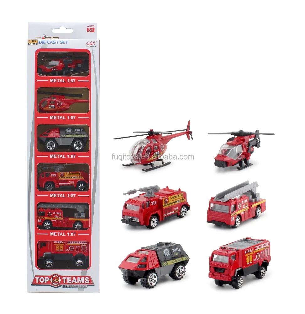 metal fire engine toy