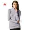 Wholesale Winter Cashmere Blended Sweater Jumpers Knitted Women 100% Cashmere Sweater