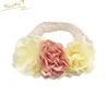 Fashion girl baby hair accessories ribbon lace flower princess headband