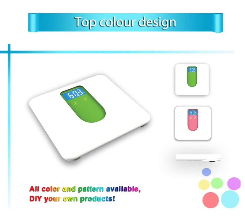 New Design 2 in1 Digital Mother And Baby Weighing Scale with Big LCD Display