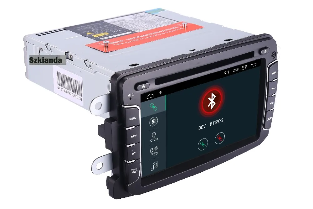 Excellent 7"android 8.1 car gps navigation For Renault Duster Dacia Sandero Capture Lada Xray 2 Logan 3G WIFI bsd radio stereo multimedia 16