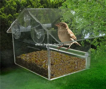 Wholesale Acrylic Wild Bird Seed Feeders Buy Wholesale Acrylic