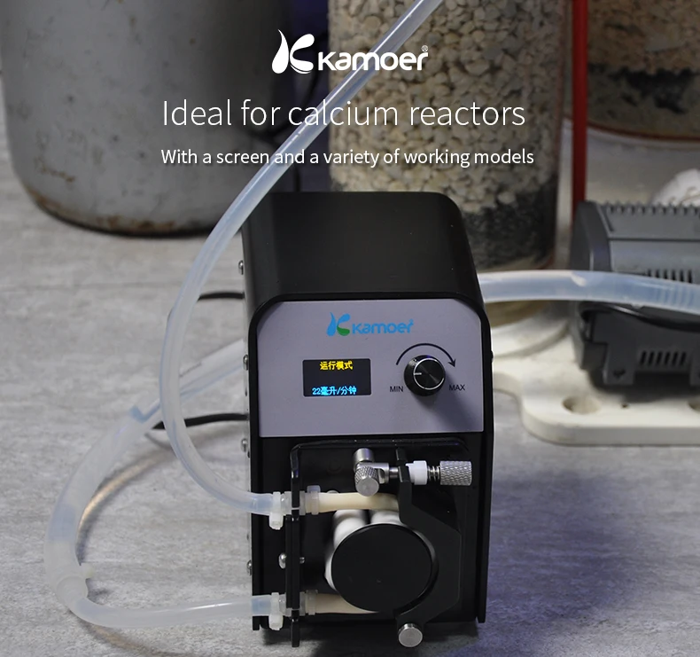 Kamoer FX-STP 12 volt aquarium dosing peristaltic pump for reef aquarium