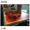 Flyko Wholesale Oil Painting Holiday Decoration RGB Liquid LED Dance Floor Panel