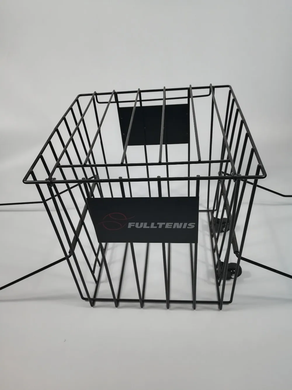 Display For Tennis Ball Trolley Foldable Metal Wire Basket Display Rack