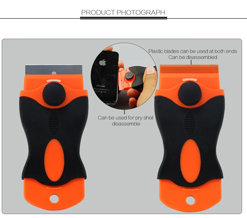 BEST 217 Razor Scraper Tinting Tools Ice pipeline Scraper Auto Car Film Remover